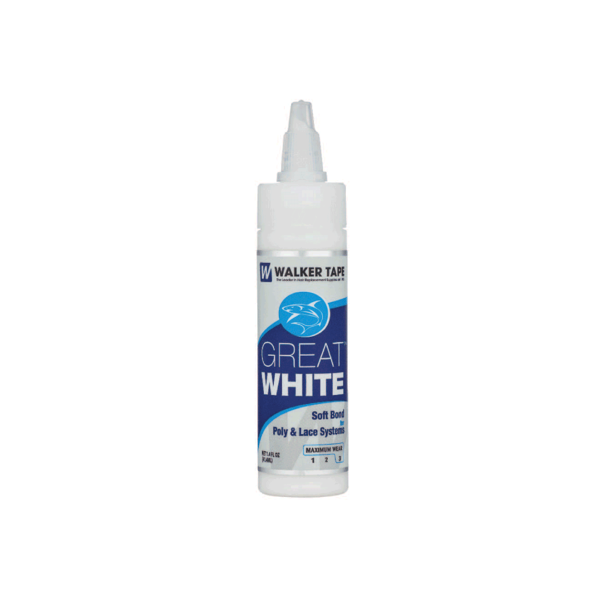 Walker Great White Adhesive Twist Top – 1.4 fl oz