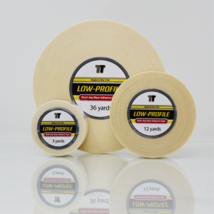 Low-Profile Adhesive Tape Roll - 1" x 12 yards